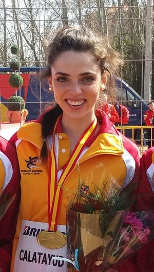 CELIA ANTÓN, PREMIO COMO MEJOR DEPORTISTA ESPAÑOLA EN EDAD ESCOLAR 2015