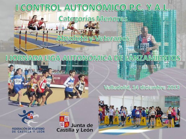 MÁS DE 1.000 PARTICIPANTES EN LAS CINCO COMPETICIONES EN PISTA DEL SÁBADO, EN VALLADOLID Y SALAMANCA.