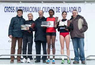 JESÚS ESPAÑA Y LA ERITREA NAZARETH WELDU, VENCEDORES EN EL XXIV CROSS INTERNACIONAL CIUDAD DE VALLADOLID