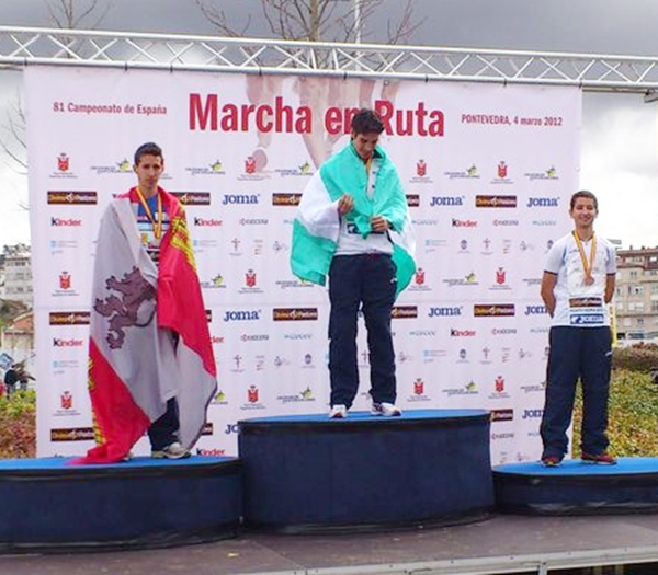 MARIO SILLERO, SUBCAMPEON DE ESPAÑA PROMESA DE MARCHA EN RUTA