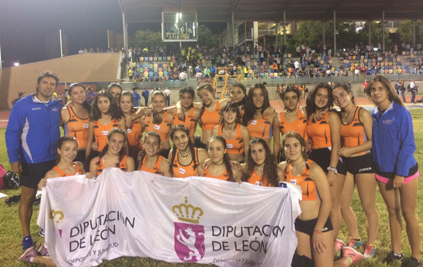 EL SPRINT LEÓN, QUINTO EN LA FINAL A DEL CAMPEONATO DE ESPAÑA DE CLUBES CADETES