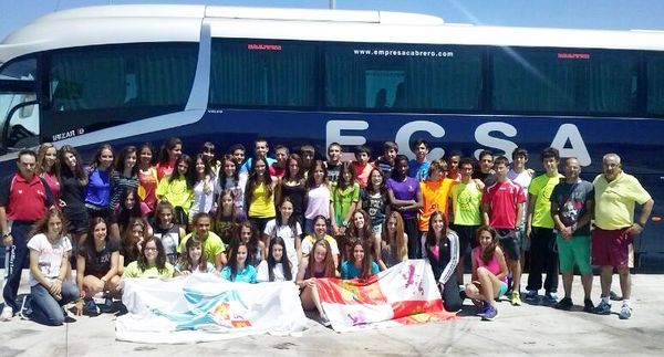 64 ATLETAS DE CASTILLA Y LEÓN EN EL CAMPEONATO DE ESPAÑA CADETE, EN HUELVA.