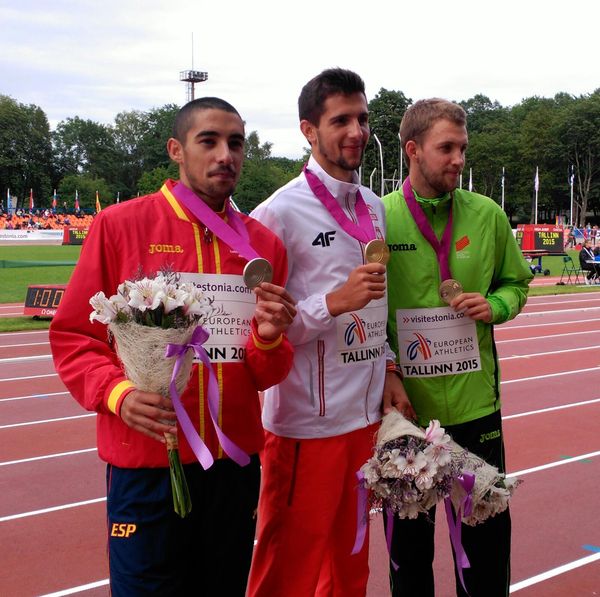 SÁUL ORDONEZ, MEDALLA DE PLATA EN EL CAMPEONATO DE EUROPA SUB 23.