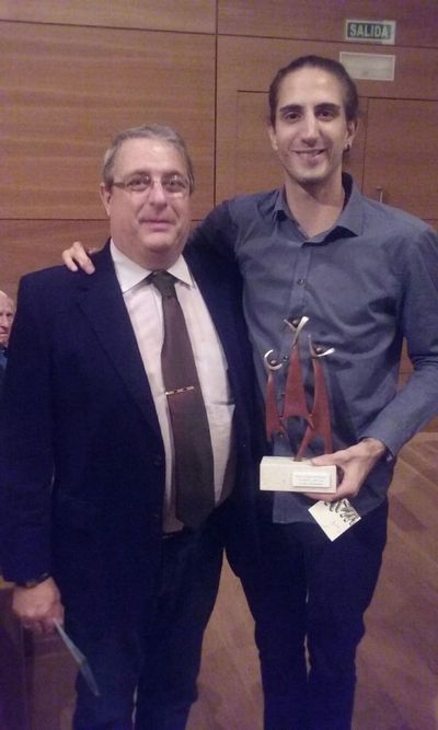 EL ATLETA LEONÉS DANIEL PÉREZ, PREMIO PODIUM PARA DISCAPACITADOS