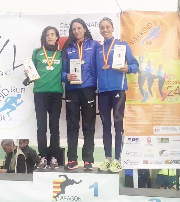 NURIA LUGUEROS, BRONCE EN EL CAMPEONATO DE ESPAÑA DE 10 KM EN RUTA