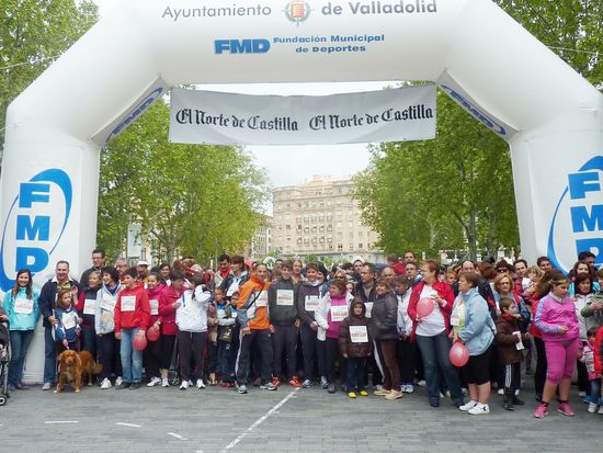 GRAN ÉXITO DEL DIA DE LA FAMILIA EN MARCHA POR VALLADOLID