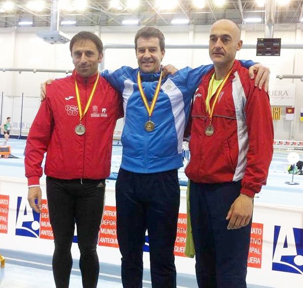 VEINTICUATRO MEDALLAS PARA CASTILLA Y LEÓN EN EL CAMPEONATO DE ESPAÑA DE VETERANOS EN PISTA CUBIERTA