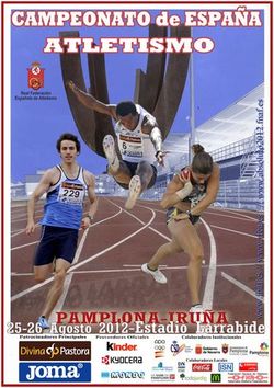 COMIENZA EL CAMPEONATO DE ESPAÑA ABSOLUTO, EN PAMPLONA