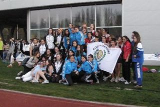 VICTORIA DE LAS CHICAS DEL SPRINT EN LA FASE PREVIA CELEBRADA EN LEÓN, LOGRANDO EL PASO A LA FINAL DEL CAMPEONATO DE ESPAÑA DE CLUBES JÚNIOR.