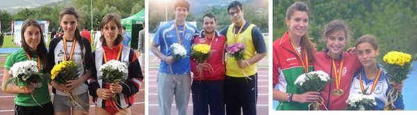 EXCELENTE BALANCE DE CASTILLA Y LEÓN EN EL CAMPEONATO DE ESPAÑA JUVENIL, CON DOCE MEDALLAS.