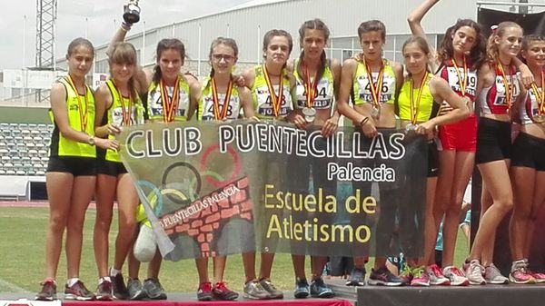 CUATRO MEDALLAS DE ORO Y SUBCAMPEONATO PARA EL PUENTECILLAS EN EL CAMPEONATO DE ESPAÑA INFANTIL