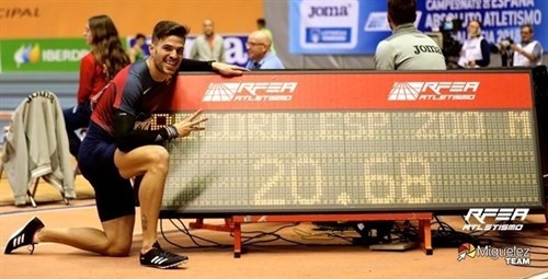 EN VALENCIA, FABULOSO RECORD DE ESPAÑA DE ÓSCAR HUSILLOS Y MEDALLAS PARA CARLA FRANCH Y CARMEN ROMERO