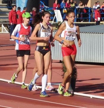 BUENA ACTUACIÓN DE MARINA PEÑA EN EL CAMPEONATO DE ESPAÑA DE MARCHA DE PROMOCIÓN