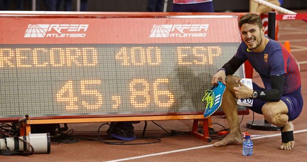 ESPLÉNDIDO RECORD DE ESPAÑA EN 400 DE ÓSCAR HUSILLOS´