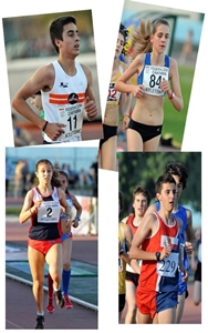 CARLOS BAEZA Y MARIA ORCAJO, CAMPEONES JUVENILES DE FONDO EN PISTA