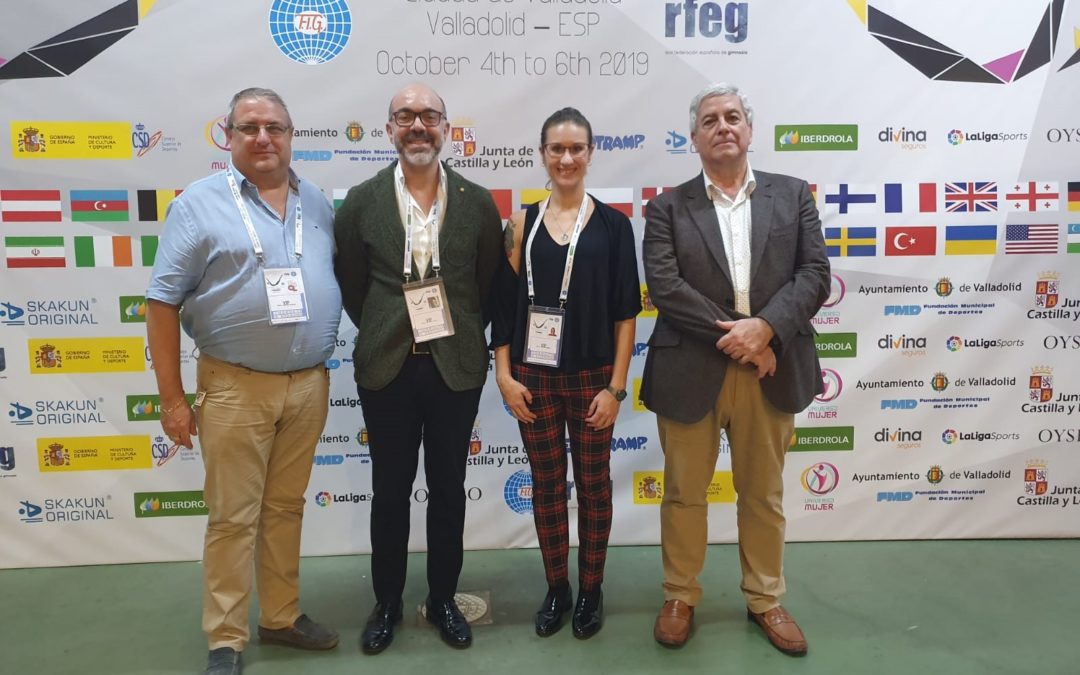 EL PRESIDENTE DE NUESTRA FEDERACIÓN, CON EL CONSEJERO DE CULTURA Y TURISMO Y LA DIRECTORA GENERAL DE DEPORTES.
