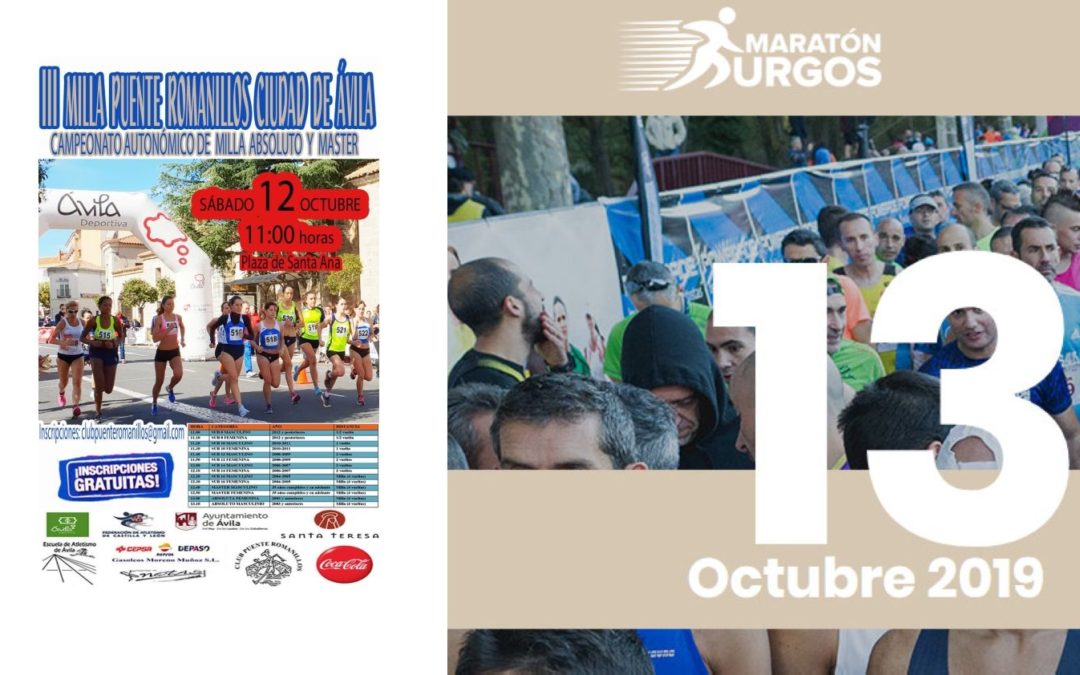 CAMPEONATO DE CASTILLA Y LEON ABSOLUTO Y MÁSTER DE MILLA EN RUTA Y DE MARATÓN