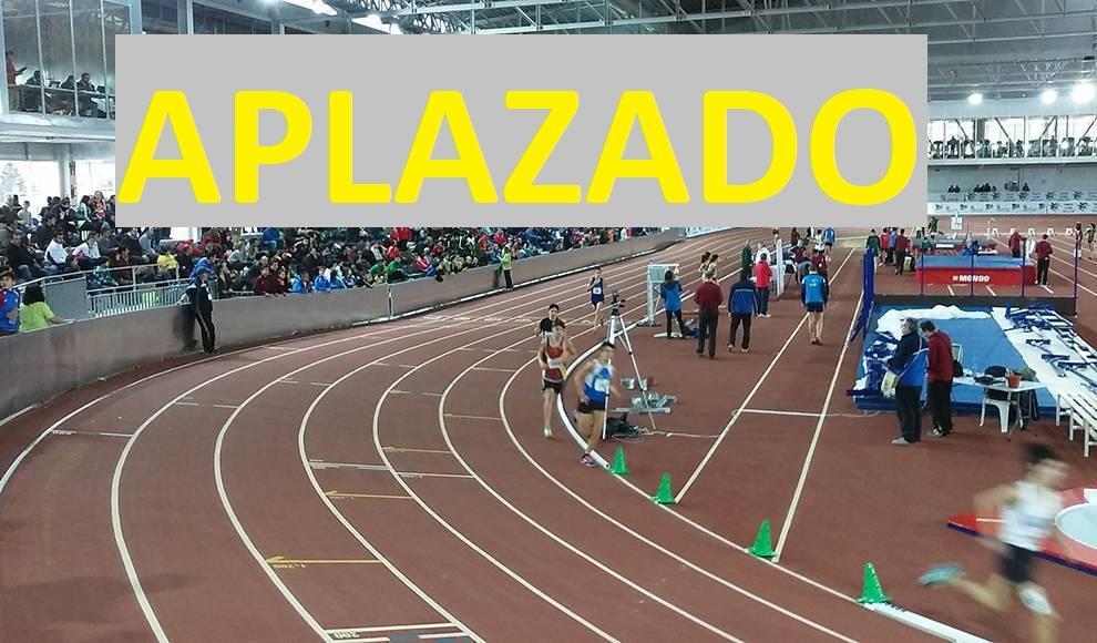 APLAZADO EL CAMPEONATO DE CLUBES EN PISTA CUBIERTA