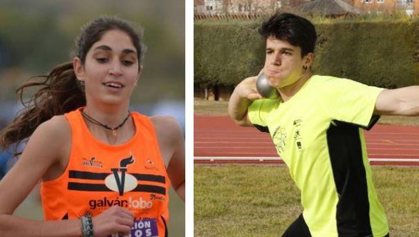 ÁNGELA VICIOSA Y JOSÉ SAN PASTOR DECIMOQUINTOS DE EUROPA SUB 20