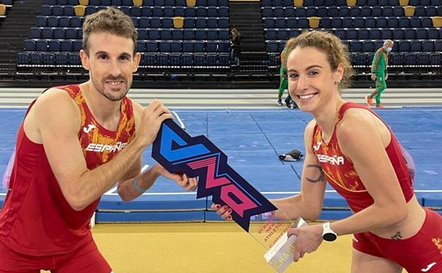 ÁLVARO DE ARRIBA CUARTO Y LORENA MARTÍN OCTAVA EN EL MUNDIAL DE PISTA CUBIERTA