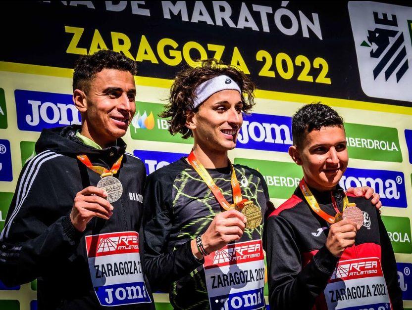 JORGE BLANCO E IBRAHIM CHAKIR, ORO Y PLATA EN EL CAMPEONATO DE ESPAÑA DE MARATÓN LOGRANDO LA MÍNIMA PARA EL EUROPEO