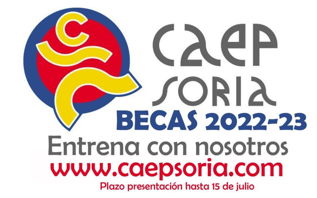CONVOCATORIA BECAS CAEP 2022-2023