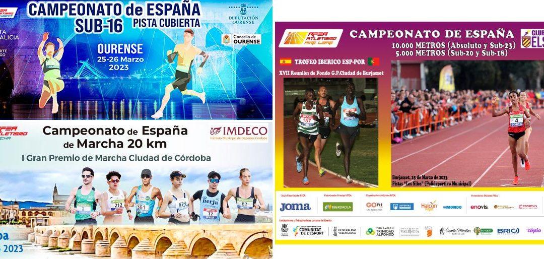 AMPLIA PARTICIPACIÓN CASTELLANO Y LEONESA EN LOS CAMPEONATOS DE ESPAÑA DE ESTE FIN DE SEMANA