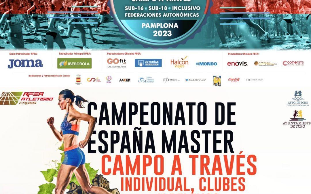 DOS CAMPEONATOS DE ESPAÑA DE CROSS, CON UNA AMPLIA PARTICIPACIÓN DE CASTILLA Y LEÓN