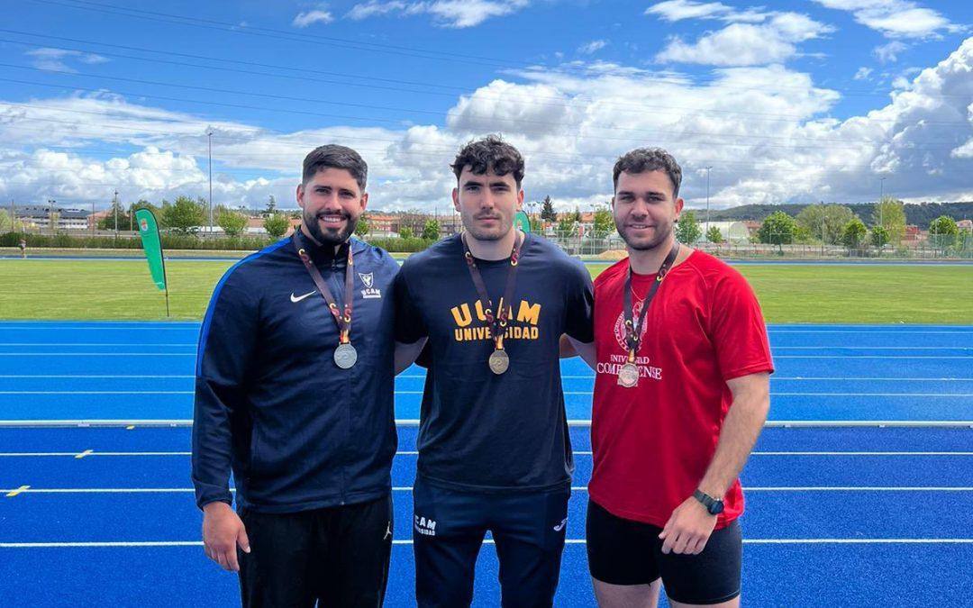 DOCE MEDALLAS EN EL CAMPEONATO DE ESPAÑA UNIVERSITARIO