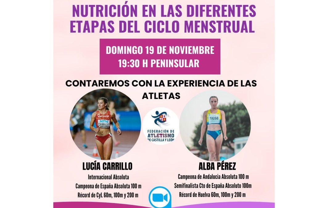 CONFERENCIA ONLINE DE NUTRICIÓN DEPORTIVA PARA ATLETAS